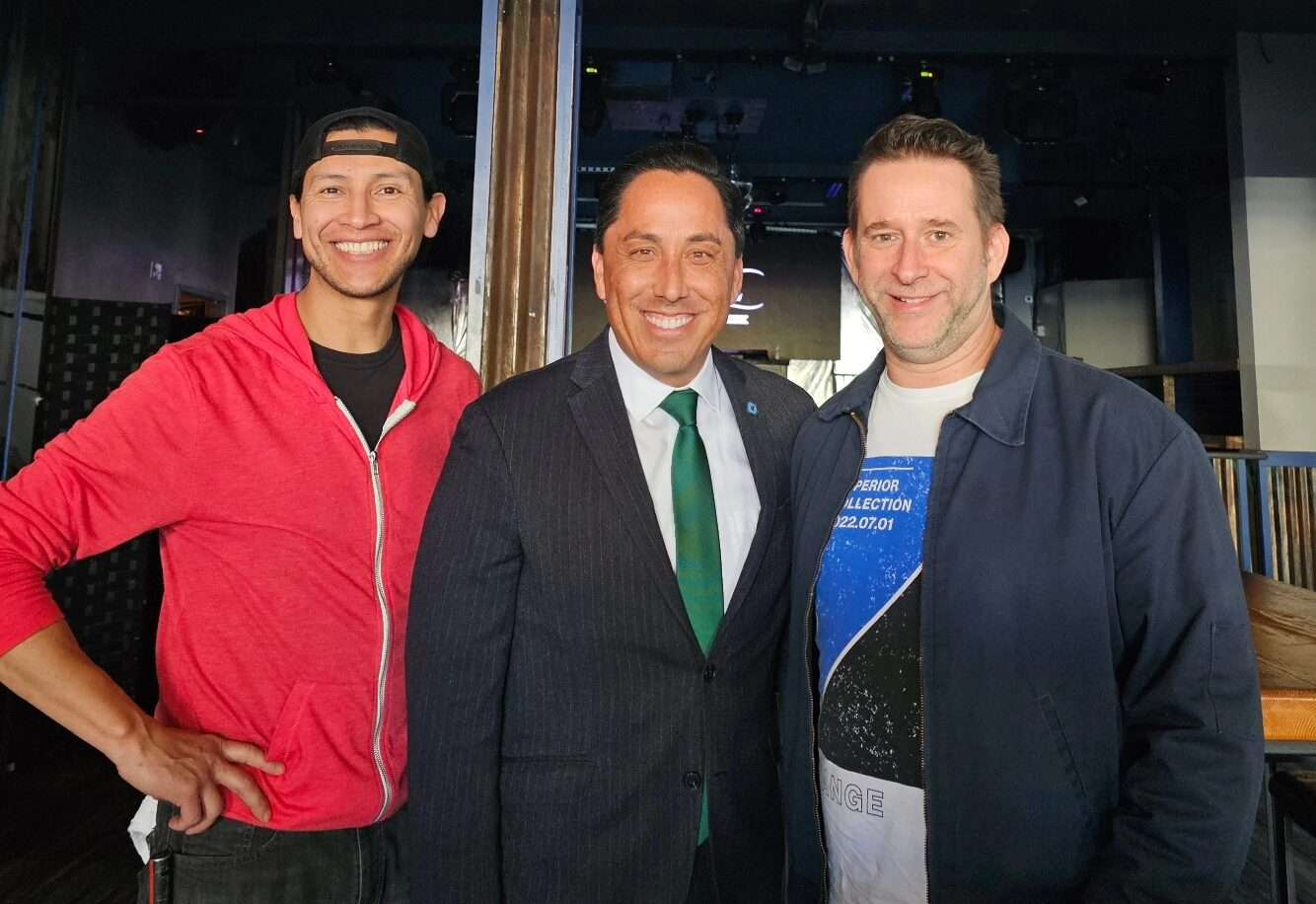 Owners with Mayor Todd Gloria